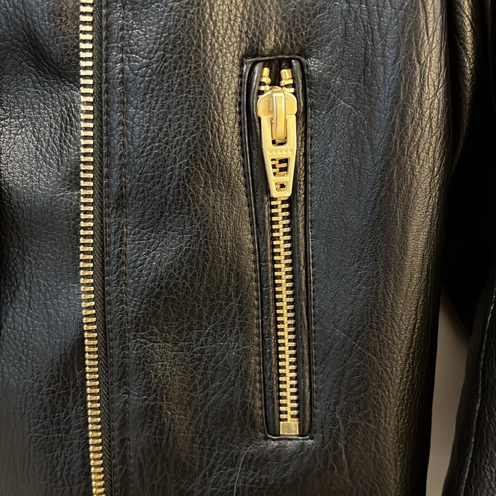 BLANKNYC Classic black faux leather jacket - Picture 4 of 6